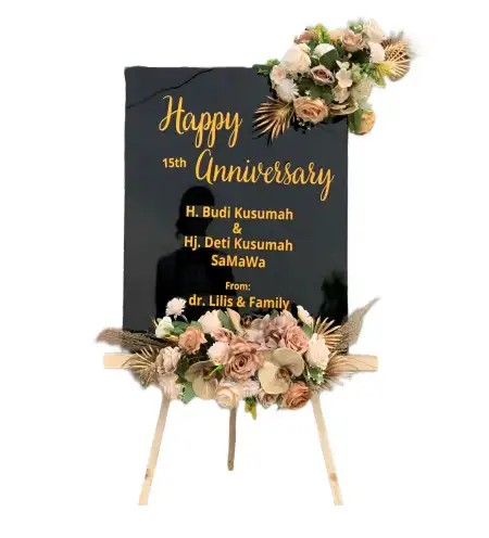 Papan Bunga Akrilik Gamer