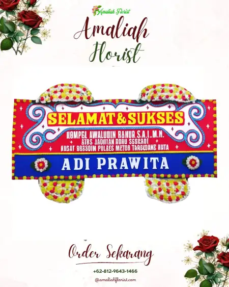 Papan Bunga Ucapan Selamat Gamer